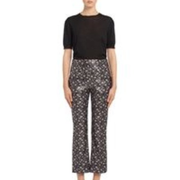 Prada Pants - Prada Jacquard Lurex Pants NEW!